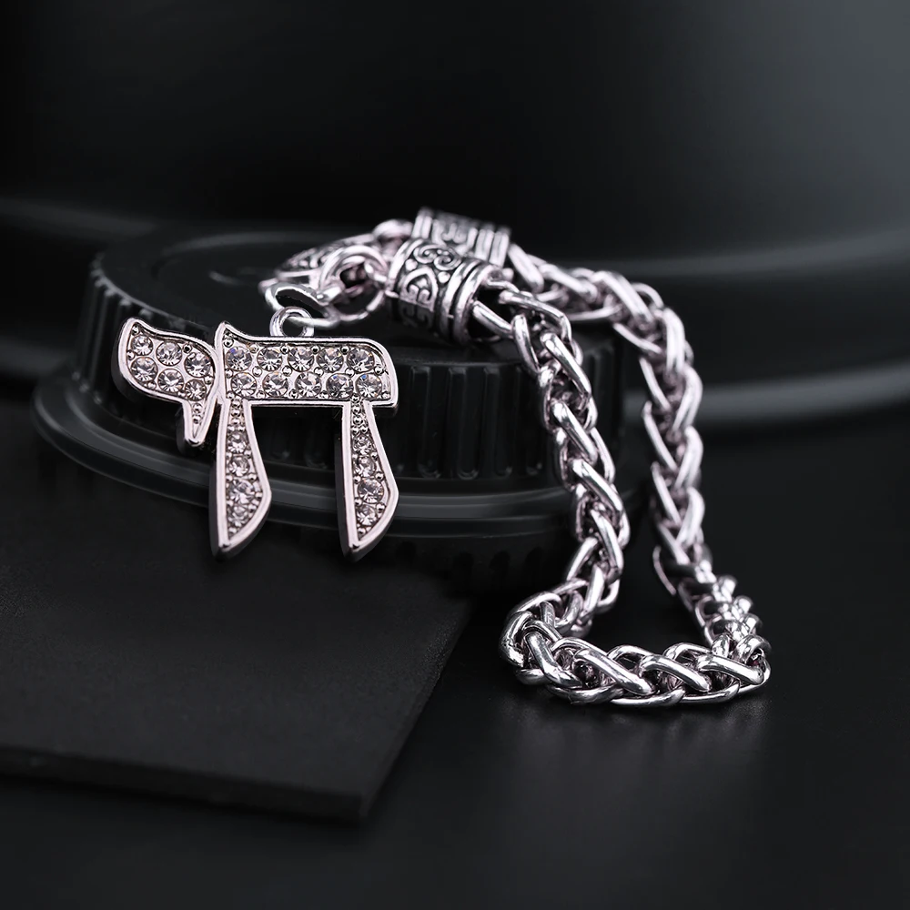 Роскошные чистые кристаллы Skyrim браслеты с подвесками из пшеницы религиозный