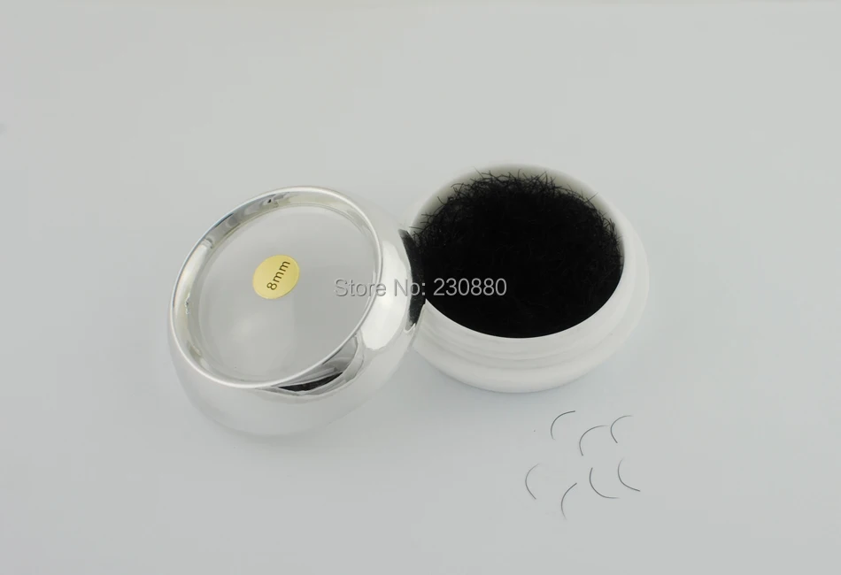 

1 Bottle manufacturer hot sale silk single eyelash extension from korea by free shipping