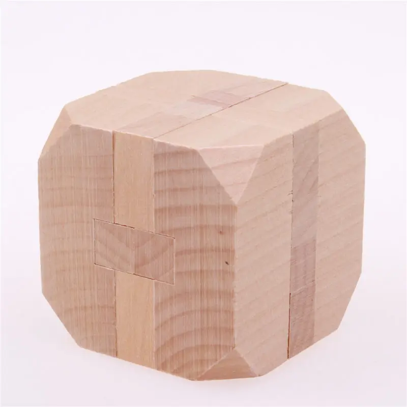 3D деревянные пазлы игрушки Блокировка Игры развивающие для взрослых и детей