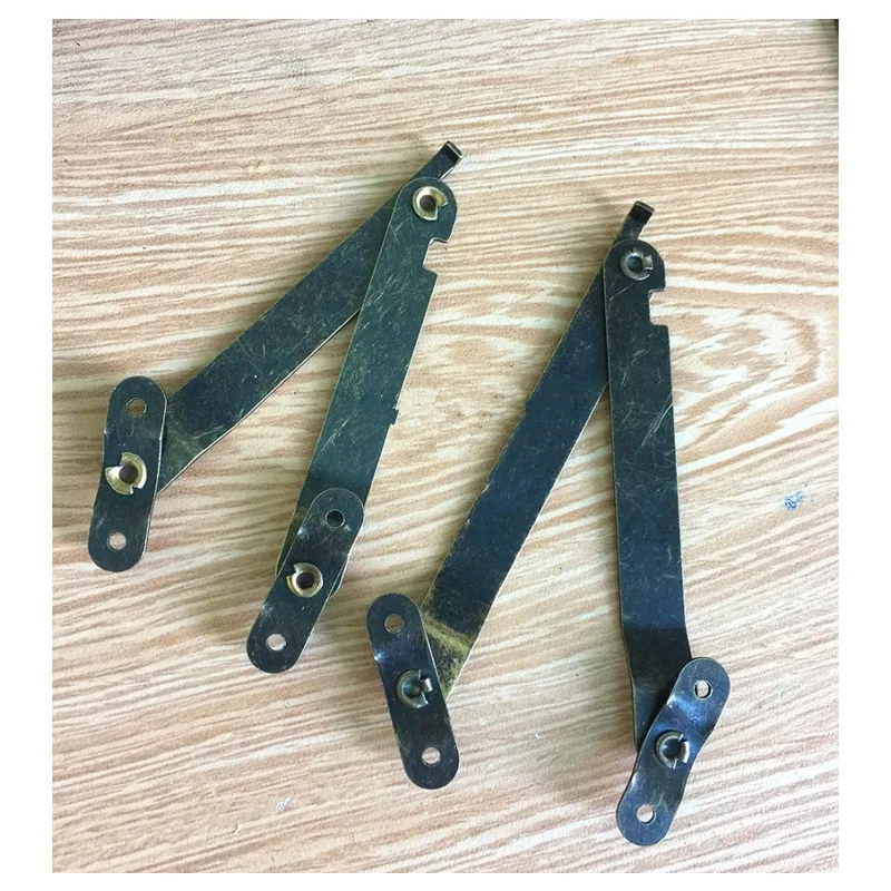 2 шт. антикварных бронзовых морских звезд крышкой Поддержка петли для отдыха