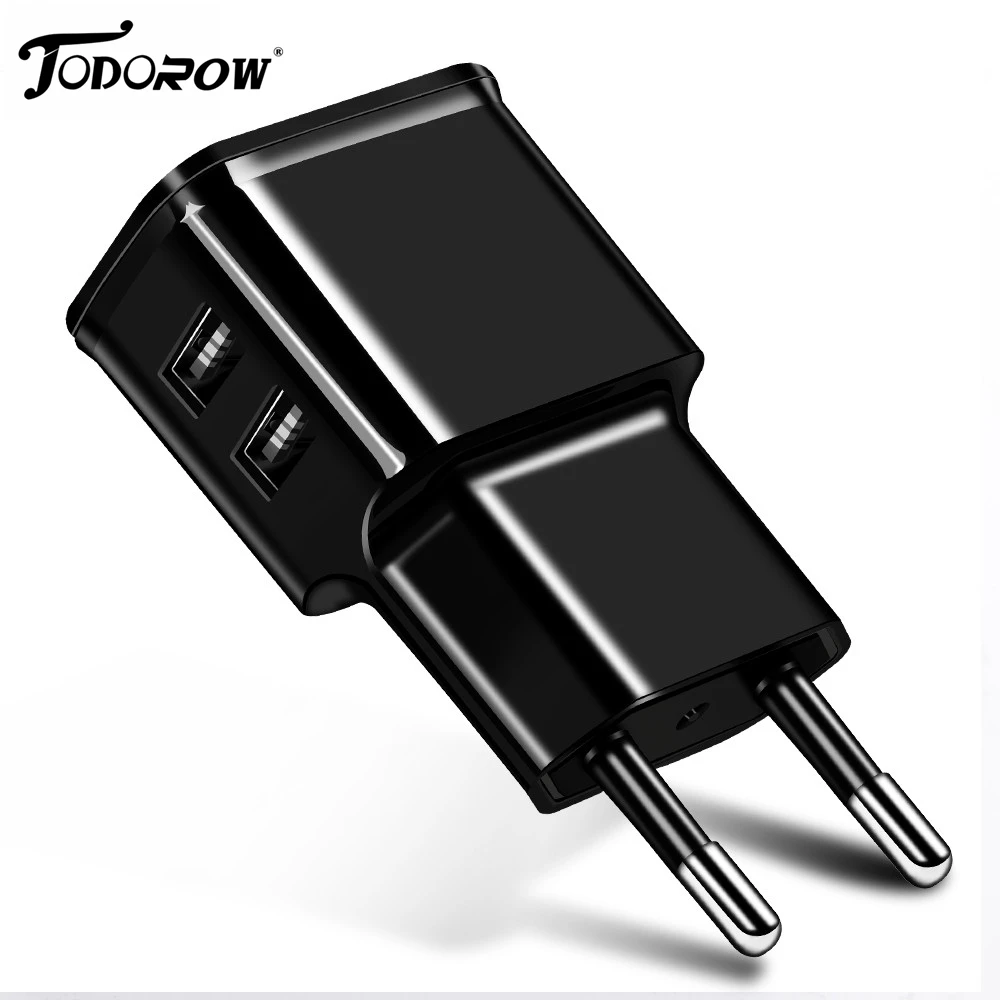 Dual USB зарядное устройство мобильный телефон ЕС s Plug Путешествия стены переходник