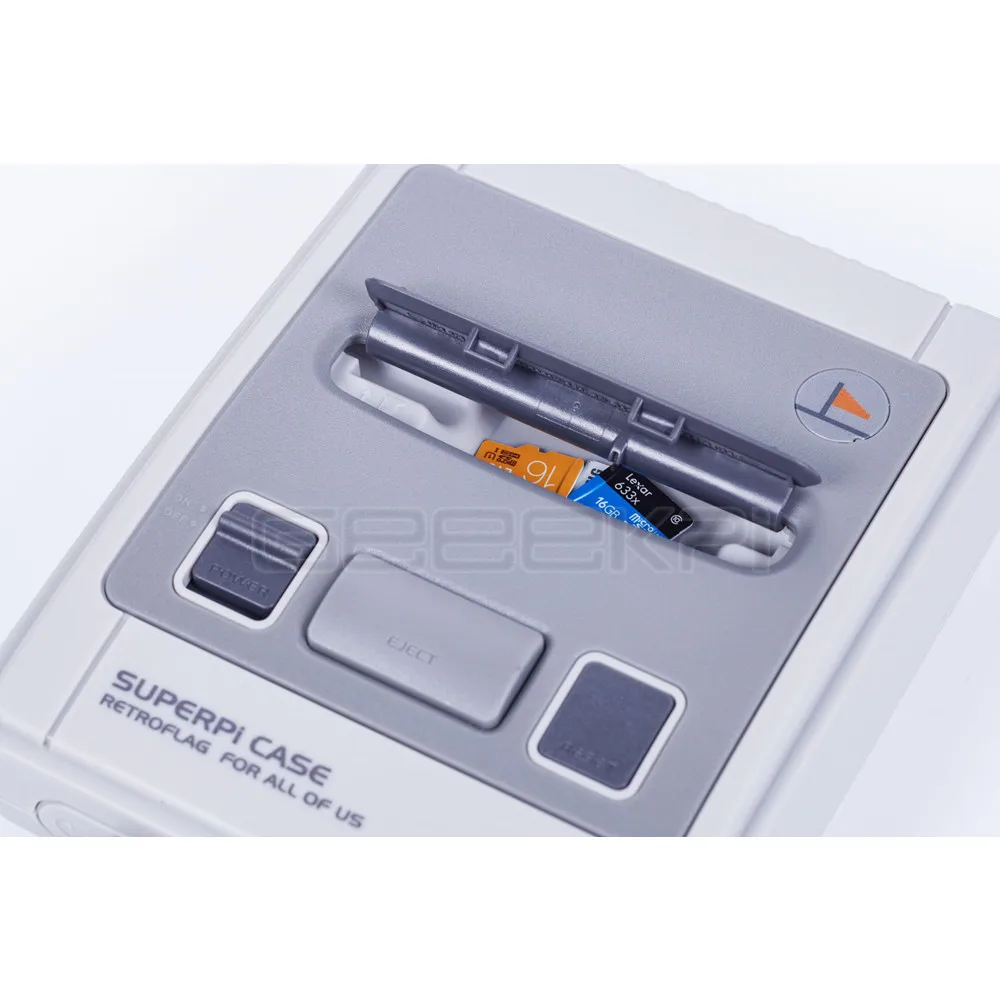 В наличии! Оригинальный чехол GeeekPi Retroflag SUPERPi J NESPi с дополнительным игровым
