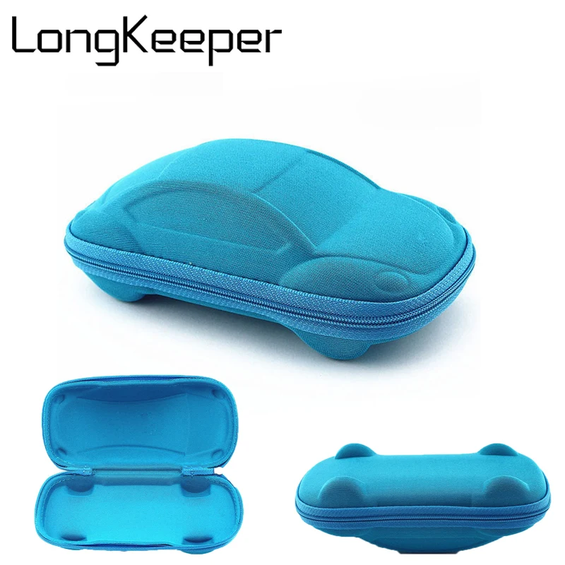 Цветной чехол на молнии для детей портативные детские солнцезащитные очки