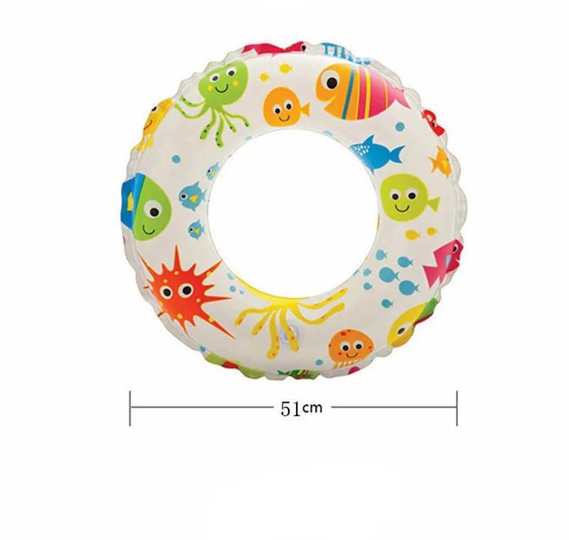 Детский круг для плавания максимальная нагрузка 51 х51 см вес 22 кг спасательный