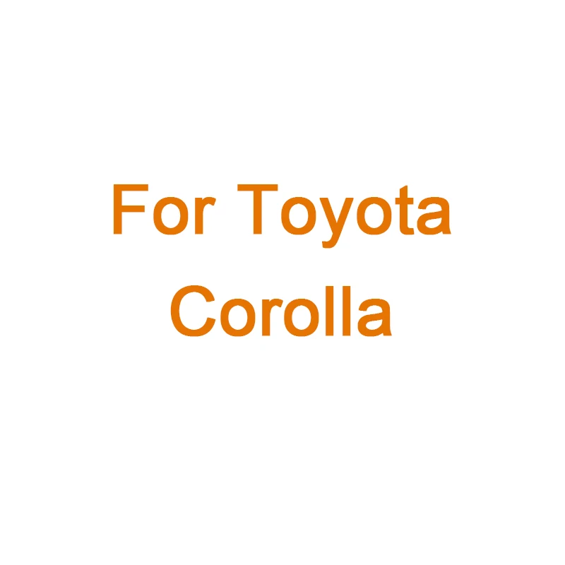 Защитный чехол для Toyota Corolla XT Camry Proda Vios Yaris Land Cruiser Tandra Prius Reiz 4 шт./лот|for toyota|land cruisercar