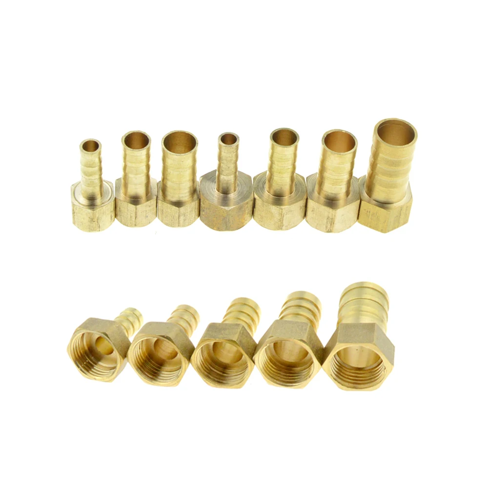 Латунный фитинг для шланга 4 мм 6 8 10 19 хвостовый стержень 1/8 &quot1/4&quot 1/2 &quot3/8&quot BSP