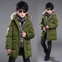 new baby boys winter coat 6 to 14 years hooded children patchwork down baby boy winter jacket boys kids warm outerwear parks