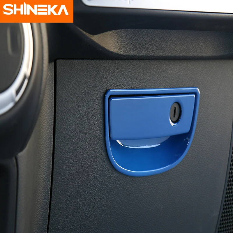 SHINEKA внутренние молдинги для автомобильного интерьера коробка хранения ручка