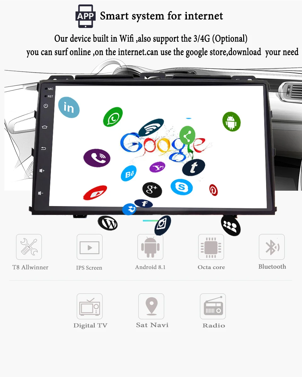Carplay Android 10,0 автомобильный dvd 4+ 64G мультимедийный плеер для Toyota Prado 120 Land Cruiser 2004-2009 Автомобильная магнитола