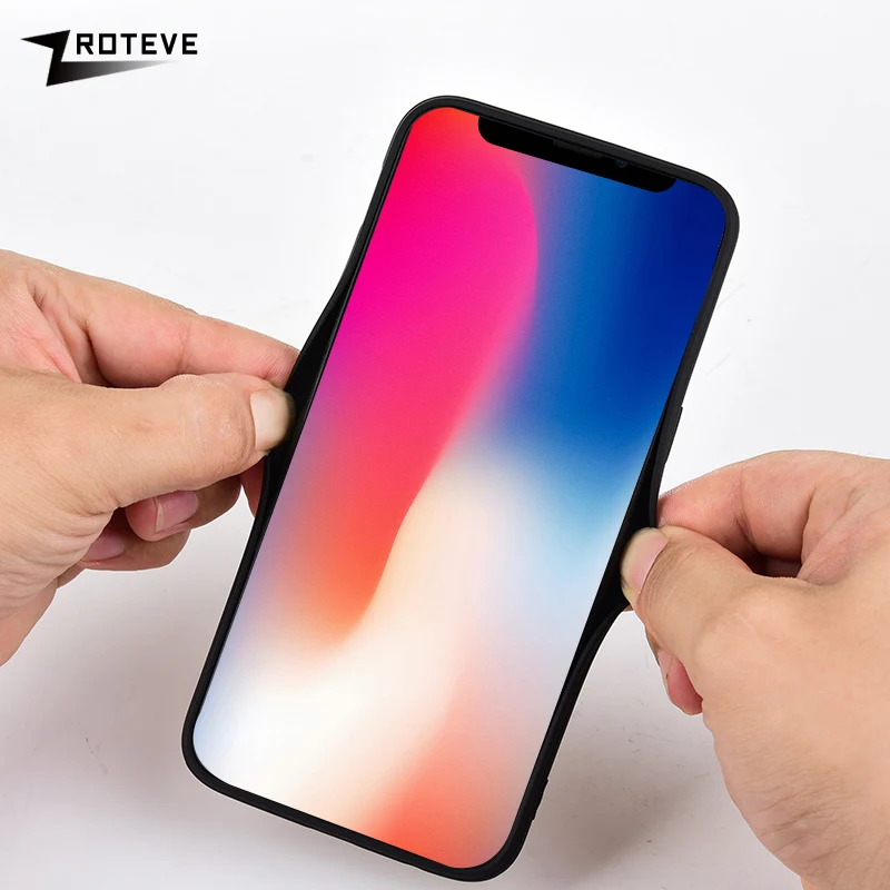 Чехол для Huawei P20 Lite ZROTEVE Мягкий ТПУ Край холст задняя крышка Ткань чехол Pro