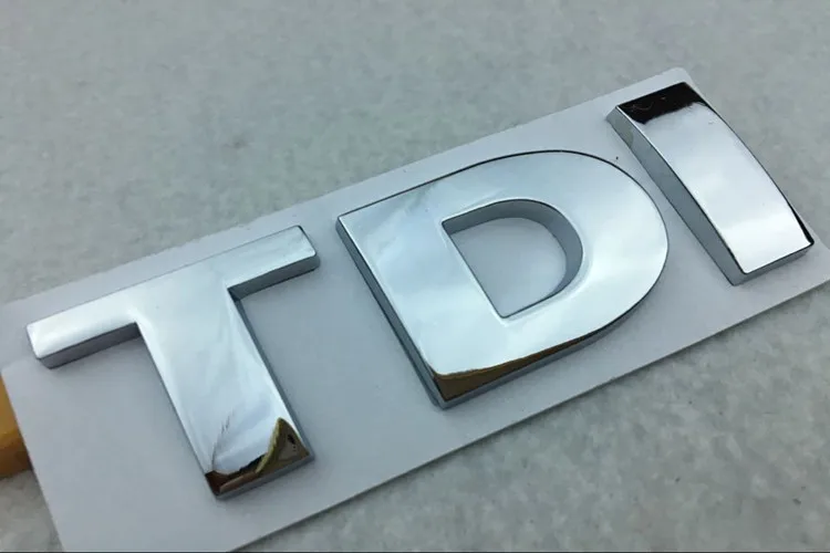 20X 3D металла TDI Эмблемы Этикета Наклейки для Volkswagen VW Polo Golf Jetta Passat b5 b6 GTI Touran бора стайлинга автомобилей