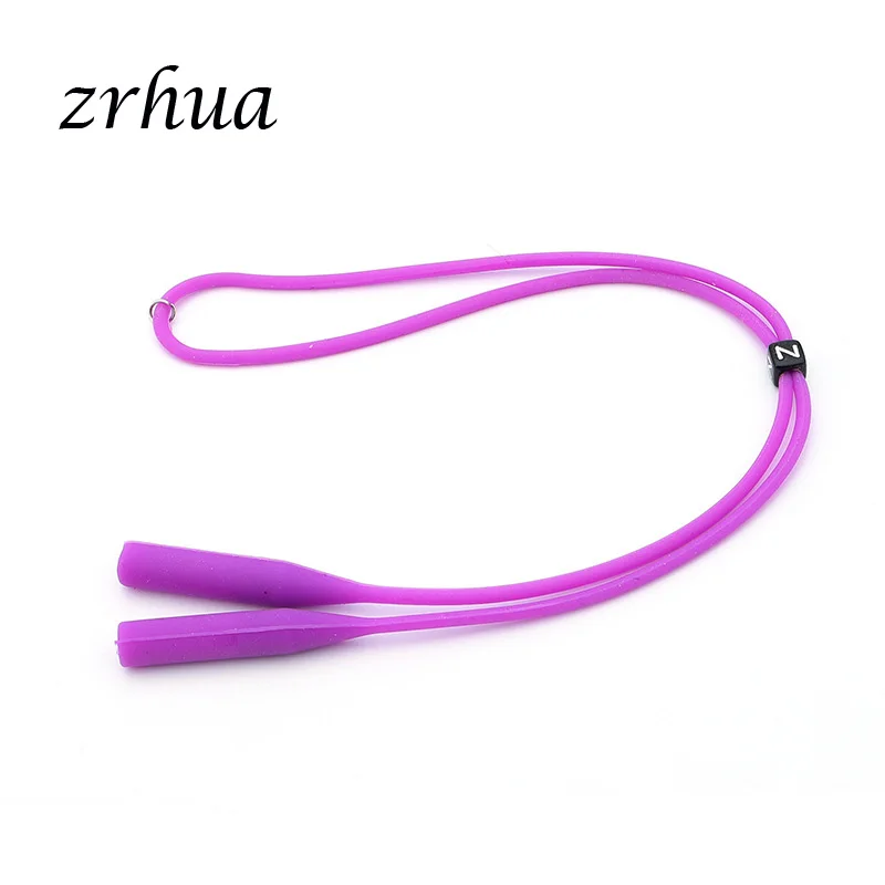 ZRHUA очки на цепочке, держатель для ношения, регулируемые солнцезащитные очки, шейный шнур, ремешок для очков, очки, ремешок, Аксессуары для солнцезащитных очков - Цвет: purple