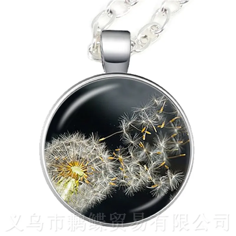 Ожерелье с подвеской Древо жизни стеклянная цепочка для йоги ювелирное изделие в