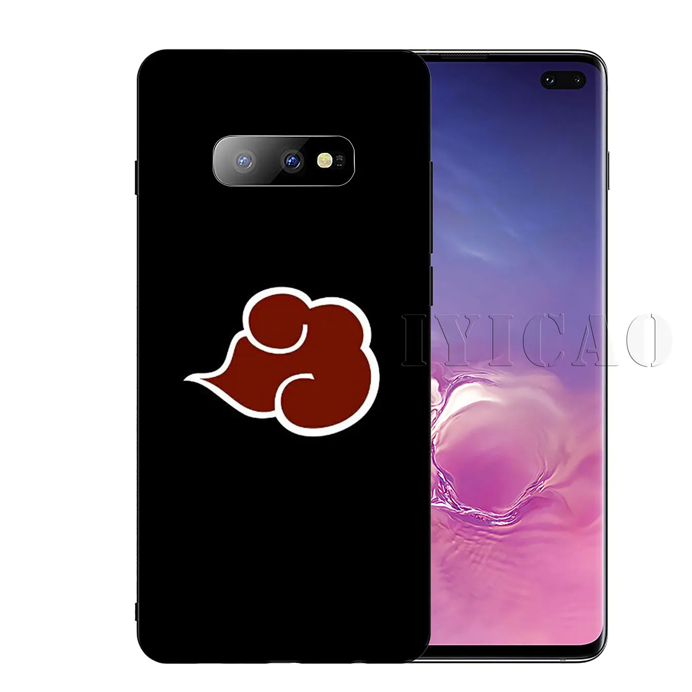IYICAO наруто vs sasuke Мягкий силиконовый чехол для телефона Samsung Galaxy S20 Ultra S10 Lite S9 S8 Plus S6