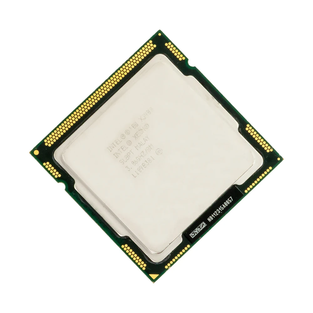 Intel Xeon X3480 настольный процессор 3480 четырехъядерный 3 06 ГГц 8 Мб L3 кэш LGA 1156 сервер