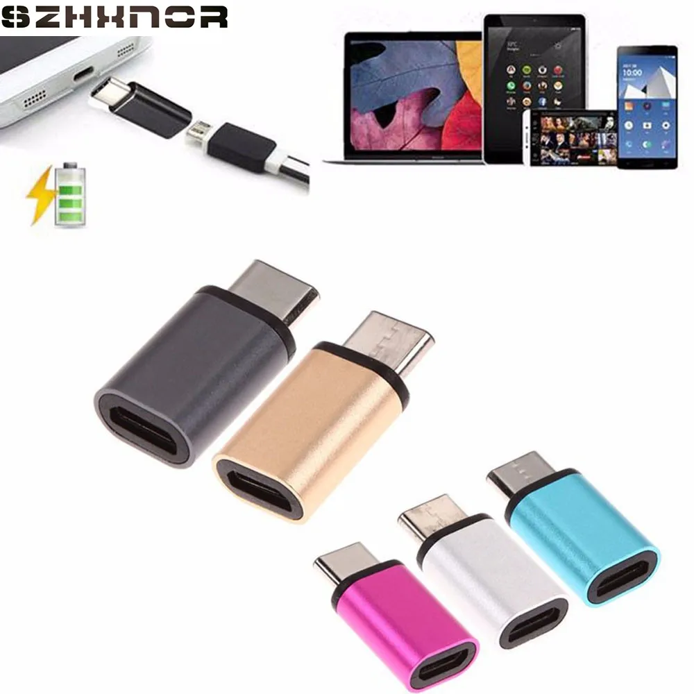 3 шт. Алюминиевый USB C для mi cro переходник type быстрое зарядное устройство Xiaomi A1 6 max 2