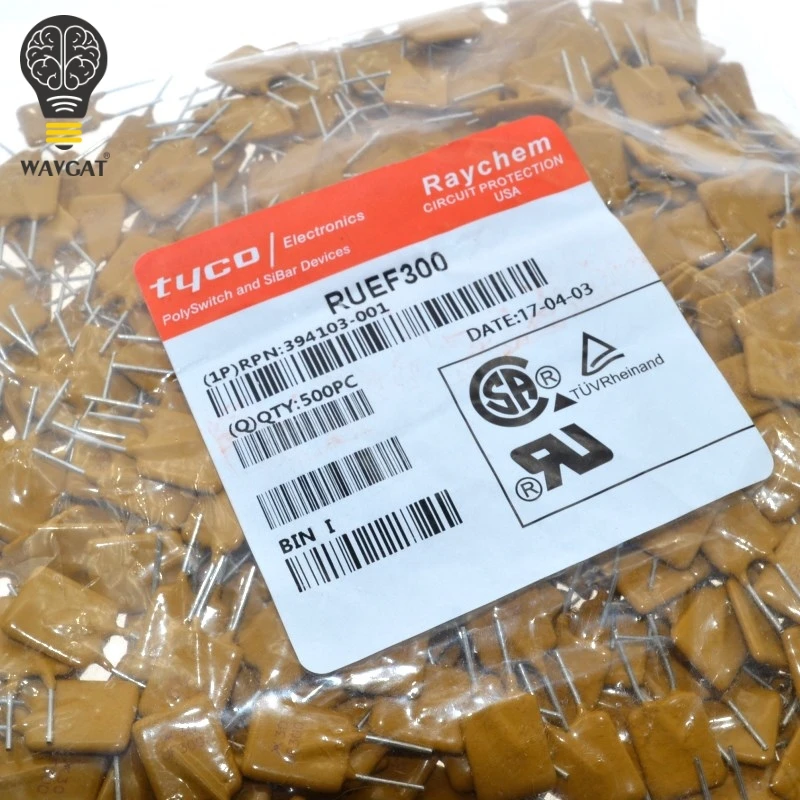 Сбрасываемый предохранитель 500 шт./лот RUEF300 UF300 3A 30V PPTC|resettable fuse|fuse resettablefuse 3a |