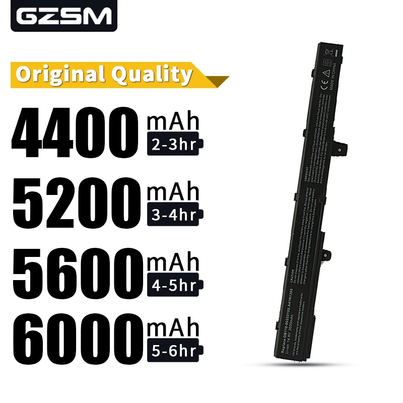 HSW ноутбука Батарея для ASUS 0B110 00250100 A41N1308 A31N1319 X451 X551 X451C X451CA X551C X551CA Батарея|laptop