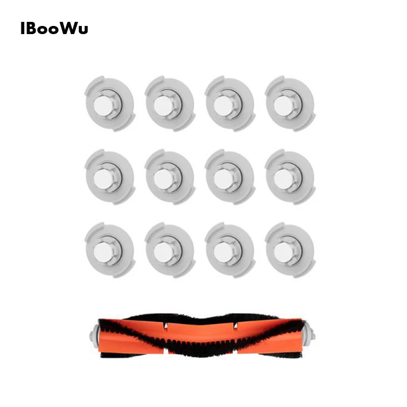 IBooWu 12 шт. фильтры 1шт. Щетка Запчасти для робот пыльсоса xiaomi Вакуумные очиститель