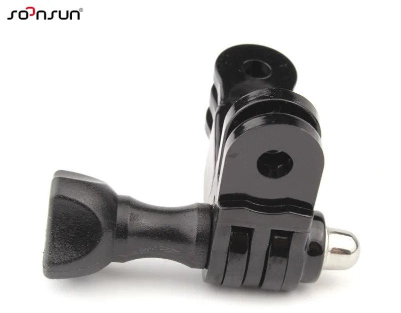Трехсторонний Регулируемый поворотный кронштейн SOONSUN адаптер для GoPro Hero 6 5 4 3 SJCAM