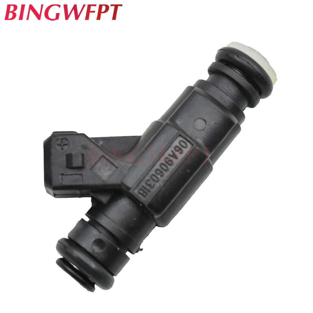 4 шт. новый топливный инжектор подходит для Volkswagen Beetle Golf Jetta 0280156061 л L4 2001 FJ889 06A906031BA