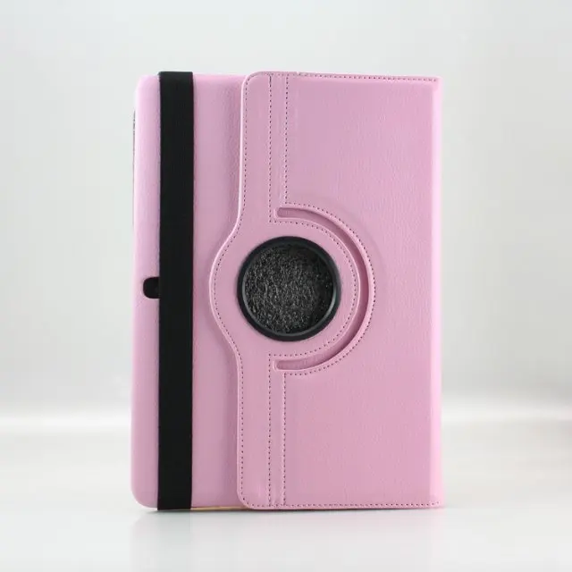 Pink Умный чехол с поворотом на 360 градусов для samsung Galaxy Tab S 10," T800 T805, чехол из искусственной кожи с откидной подставкой для планшета - Цвет: Pink