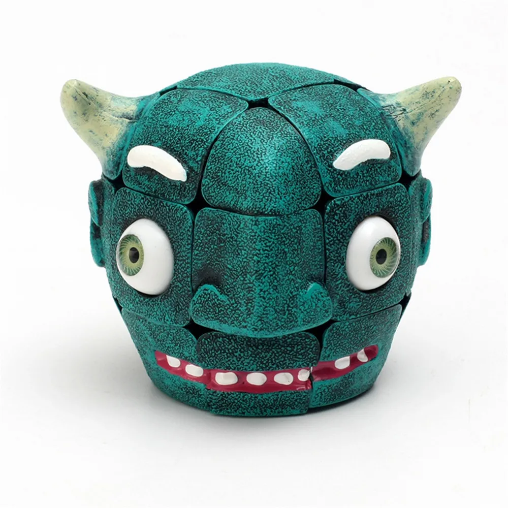 Интеллектуальный Магический кубик головоломка 3D Carni Chaak Ox head Новинка день всех