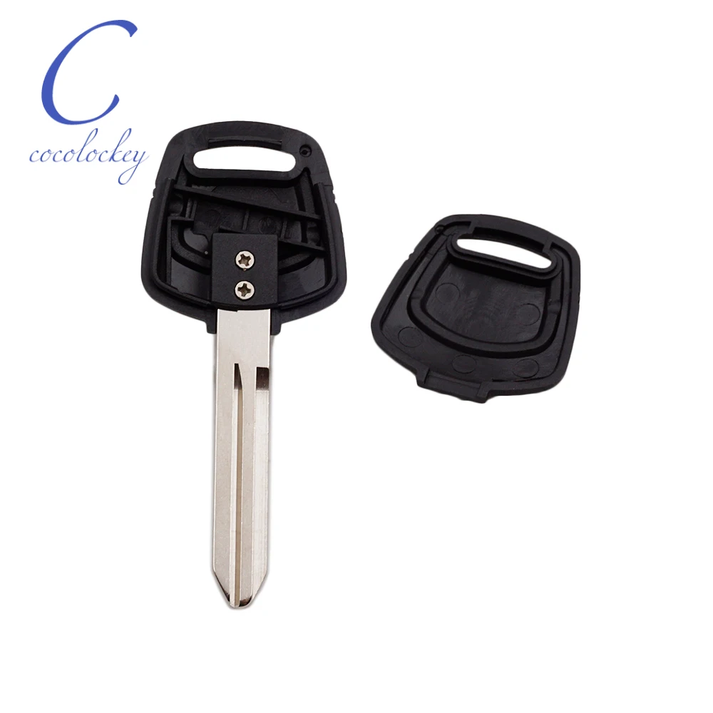 Cocolockey Автомобильный Транспондер для ключей подходит Nissan NI01 NI02 Chip Key Shell Transponder Uncut