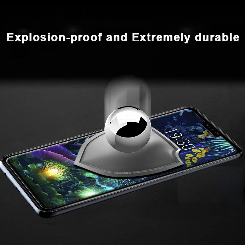 Akcoo 3D изогнутое закаленное стекло для LG V30 V40 G7 G8 V50 ThinQ Защитная пленка экрана UV