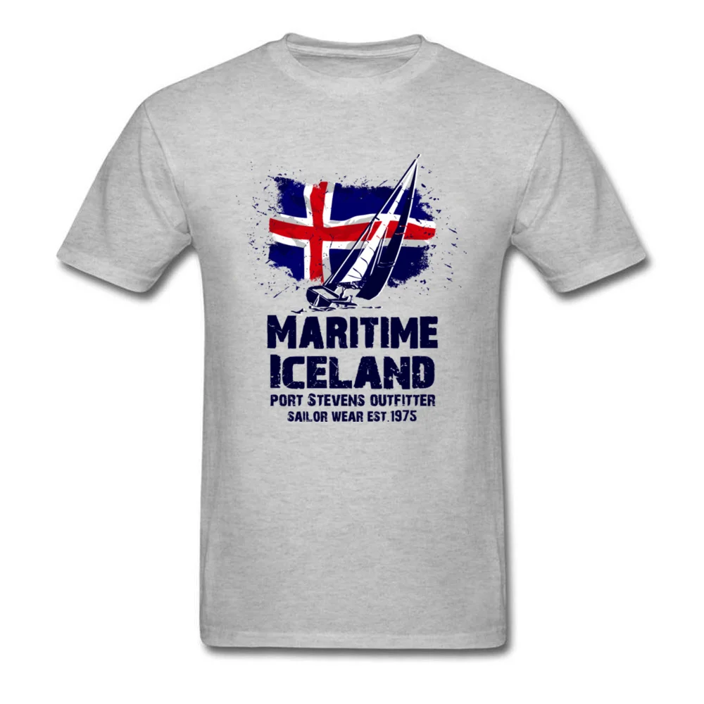 Hipster Men's White Tshirt Oversized Plain Wholesale Online Maritime Sails Iceland Flag Patterns T Shirts For Men Summer Style | Мужская
