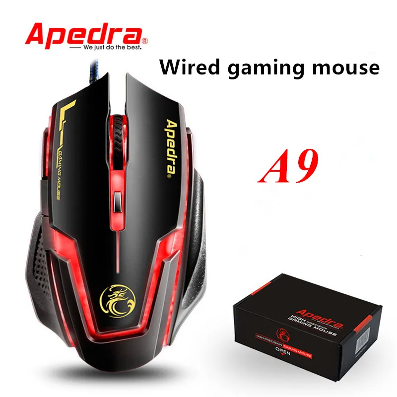 Apedra A9 Механический дизайн искусственная оптическая профессиональная игровая