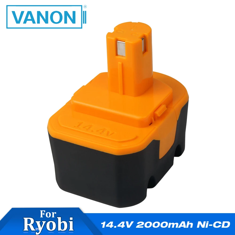 VANON для Ryobi 14 4 V 2000mAh 130224010 перезаряжаемая батарея Ni CD вольт CTH1442K2 HP1441 1400655