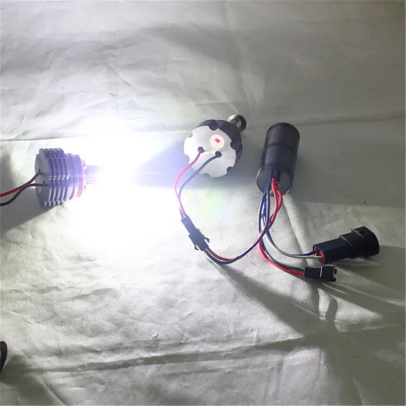 Rockeybright canbus 12 в 80 Вт h8 СВЕТОДИОДНАЯ Лампа ангельские глазки кольцевые
