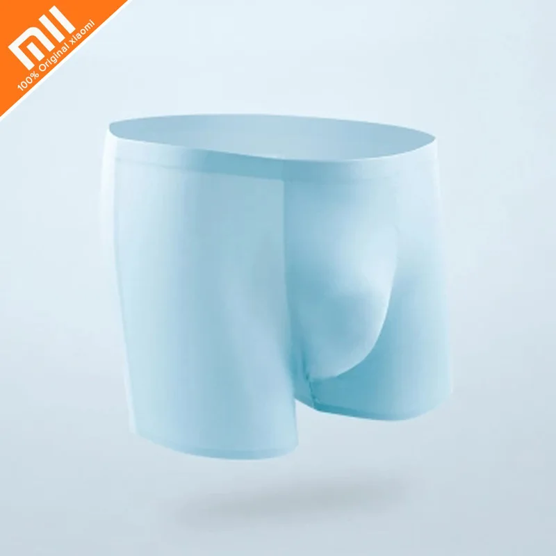 2 шт xiaomi Air sensation Мужское нижнее белье 3D бесшовные волокна легкие дышащие штаны квадратные шорты