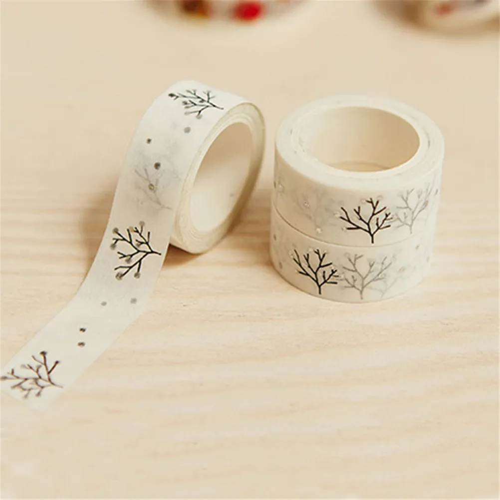 1X 1 5 см х м декоративные kawaii Золото Дерево желаний лента Washi DIY Скрапбукинг