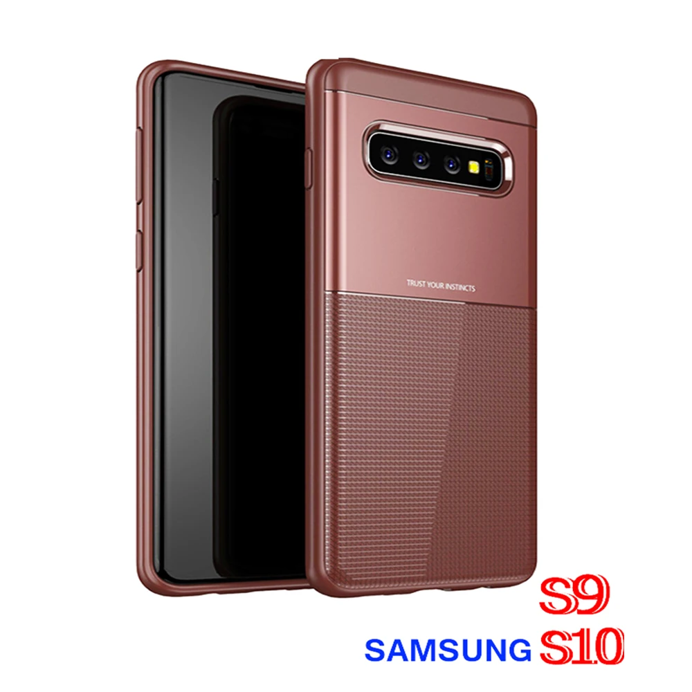 KSELF Ultra Thin Case For Samsung Galaxy S10 lite S10e S9 Note9 Anti-Slip Hybrid Shockproof Cover | Мобильные телефоны и