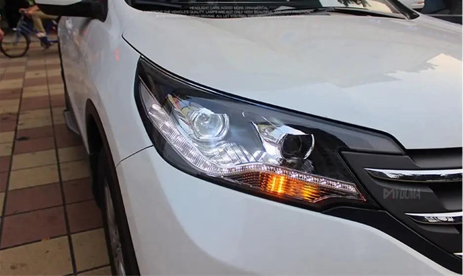 HID xenon 2012 ~ 2015 автомобильный Стайлинг для CRV головной светильник автомобильные