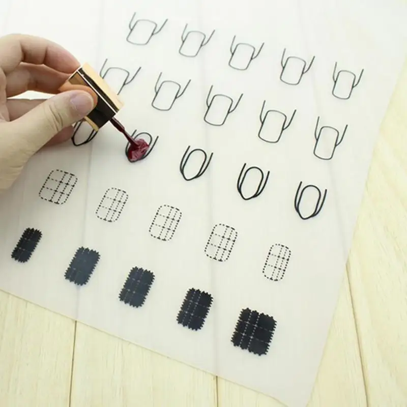 Силиконовые Nail Art коврик для стемпинга практика раскраска коврик палитра лаков для ногтей лак для штамповки ногтей печать коврик для маникюра