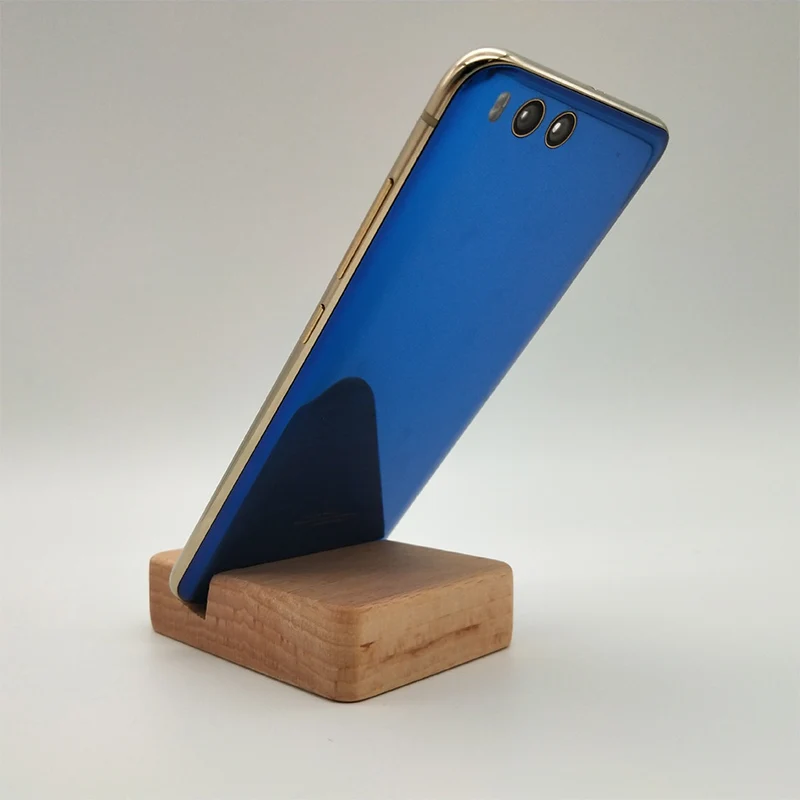 Держатель для телефона из натурального дерева Xiaomi Mi A1 A2 3 4C 4S 5 5X 6 6X 8 9 9T SE Plus Max 2