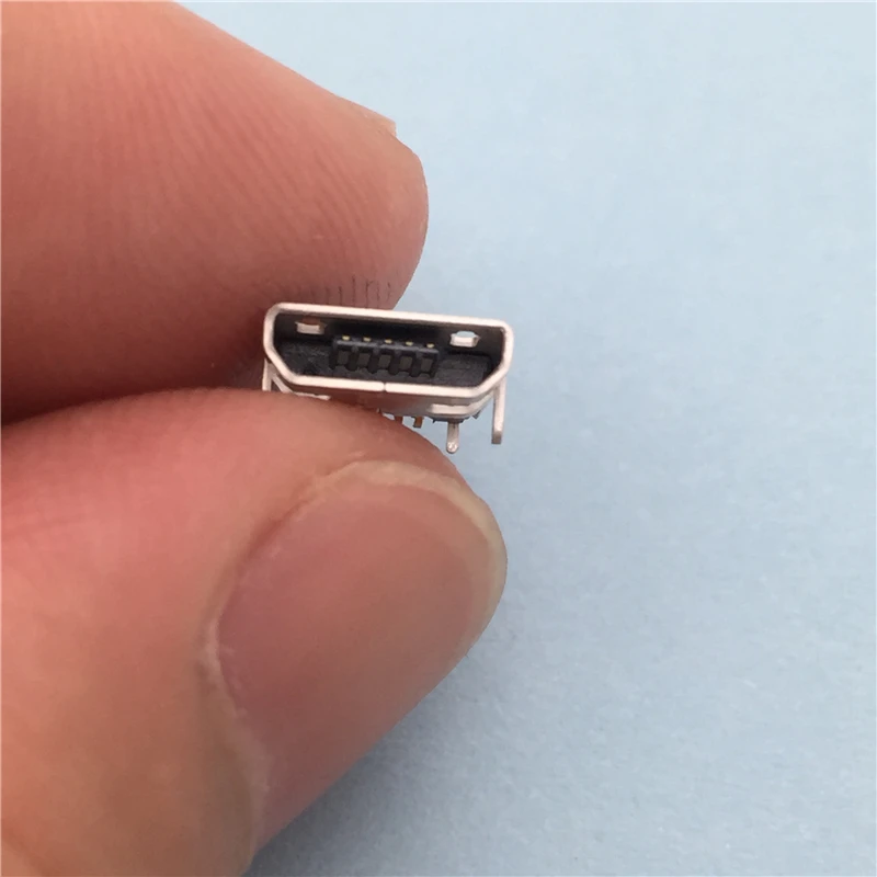 10 шт. G23 микро-USB 5pin гнездовой разъем типа OX Horn для зарядки заднего фонаря высокое