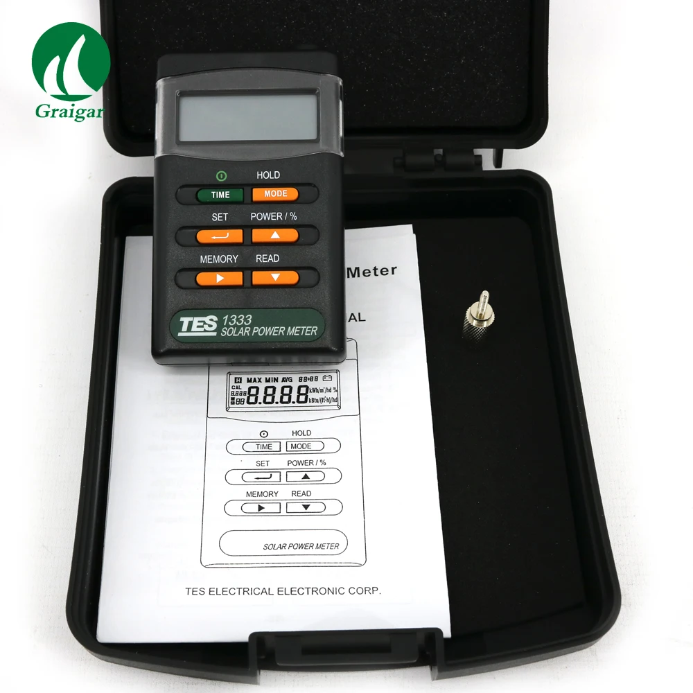 Цифровой измеритель солнечной энергии детектор радиации тестер с быстрой