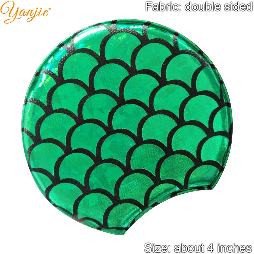 mermaid green 1 пара 4 ''большие блестящие уши Минни-Маус для девочек Минни Маус День рождения повязка на голову" сделай сам "детский бант для волос аксессуары для волос - Цвет: mermaid green