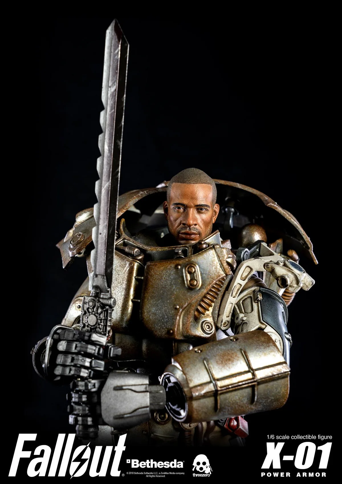 Оригинальная фигурка ThreeZero 1/6 Fallout 4 X-01, мощная броня, меха бетеста, коллекция, фигурка для фанатов, подарок на праздник