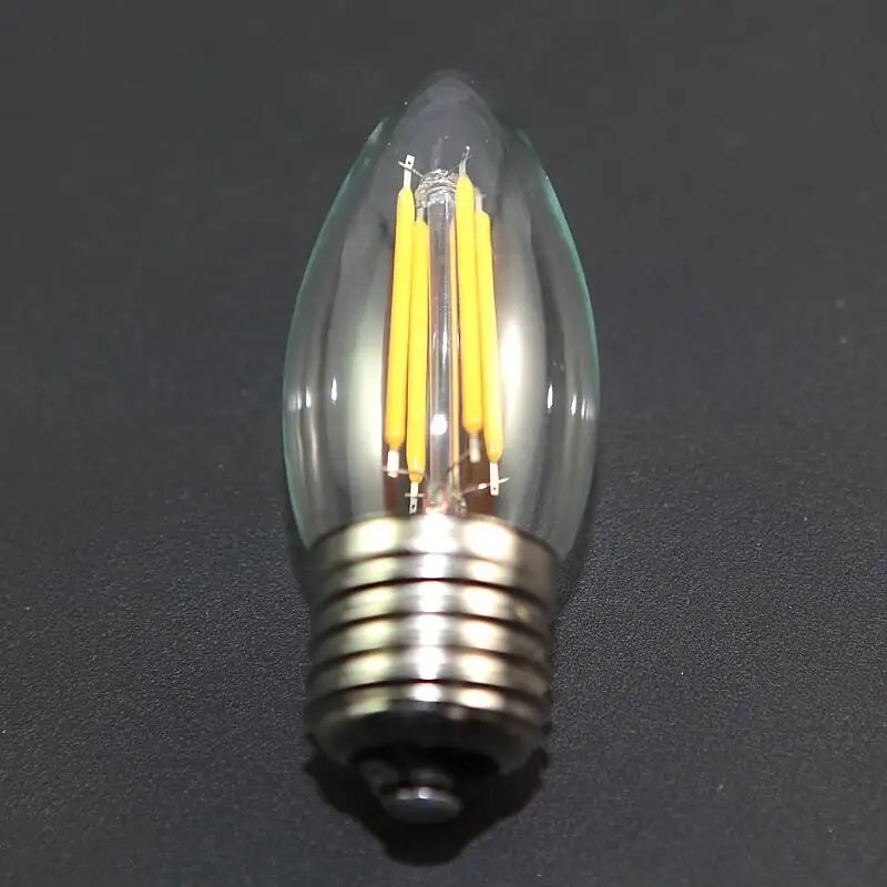 Сверхъяркая Светодиодная лампа накаливания E27 с регулируемой яркостью 6 шт./Лот 2