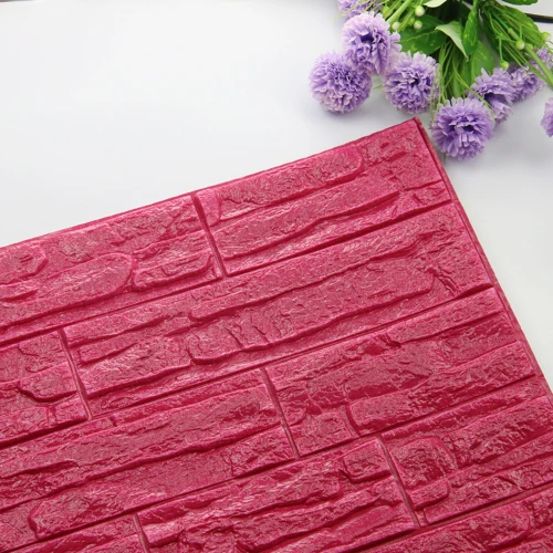 Горячая DIY 3D Кирпич ПЭ Пена Обои ПЭ стены наклейки панели комнаты наклейка каменное украшение тисненое 60x30 см стены стикеры плакат