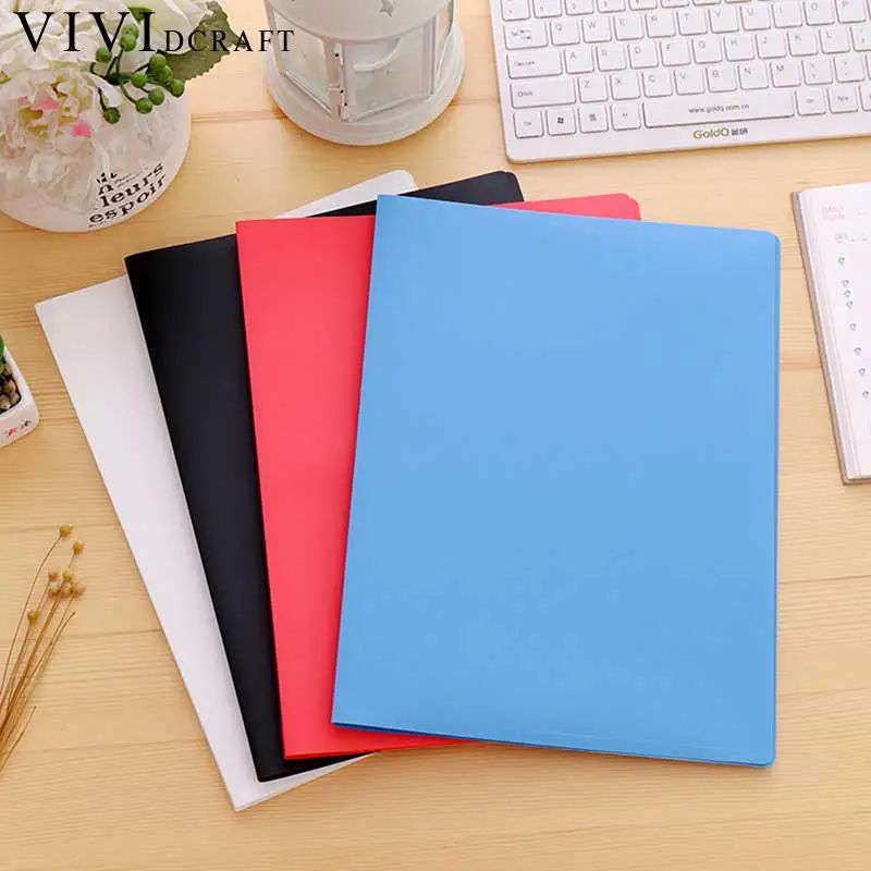 Vividcraft Корея канцелярские пункт File Folder A4 утолщаются документ организатор паста