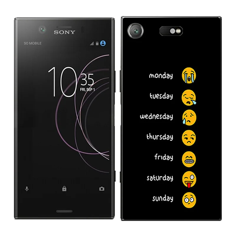 04 Чехлы для телефонов для Sony Xperia XZ1 компактный чехол слон чехол с рисунком Fundas Мягкий Силиконовый ТПУ чехол ультра тонкие чехлы - Цвет: 04
