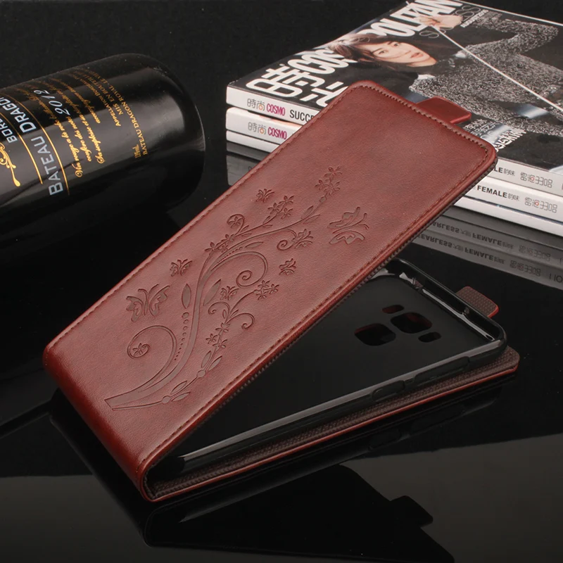 For Asus Zonfone 3 Max ZC553KL Leather Case Cover Butterfly Flower Wallet Card Slot Phone Bag | Мобильные телефоны и