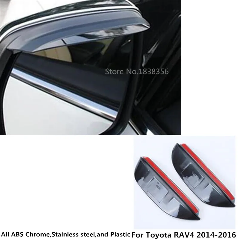 Для Toyota RAV4 2014 2015 2016 автомобильный Стайлинг заднего вида боковое стекло