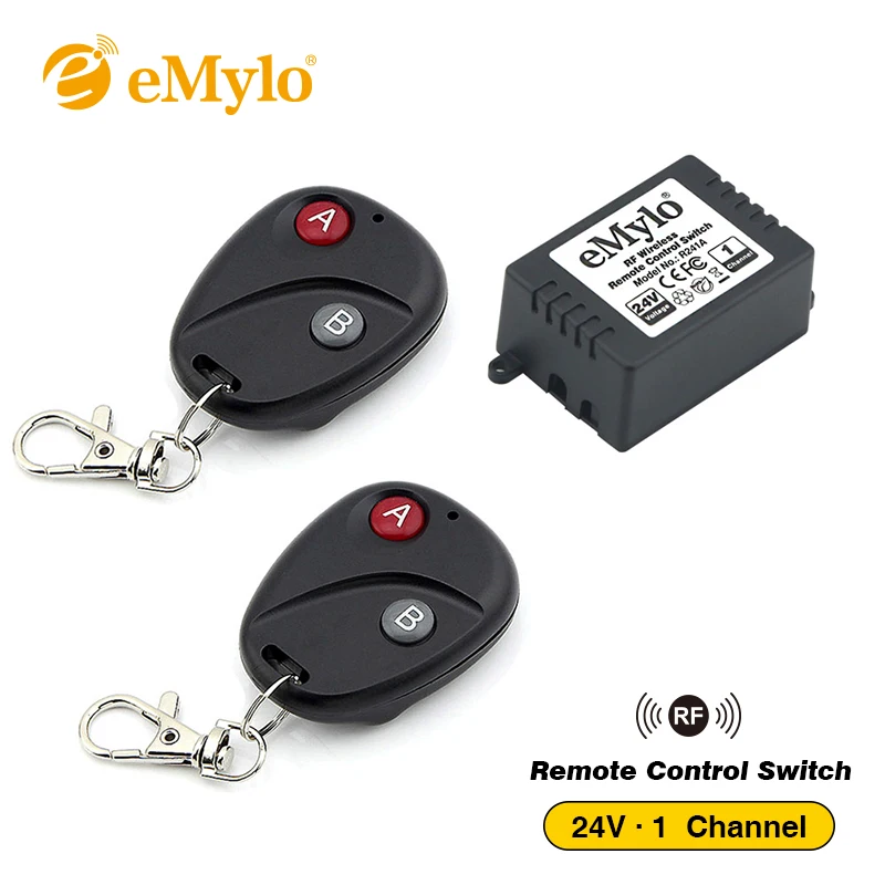 EMylo RF DC 24 В беспроводной пульт дистанционного управления переключатель света